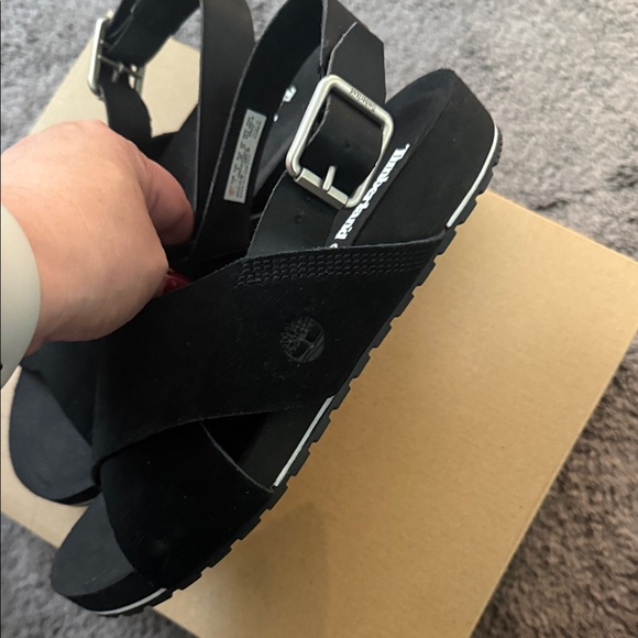 Timberland Women's Elegant Black Sandals - Picture 5 of 5